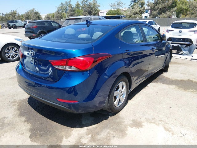 5NPDH4AE1FH612814 Hyundai ELANTRA SE