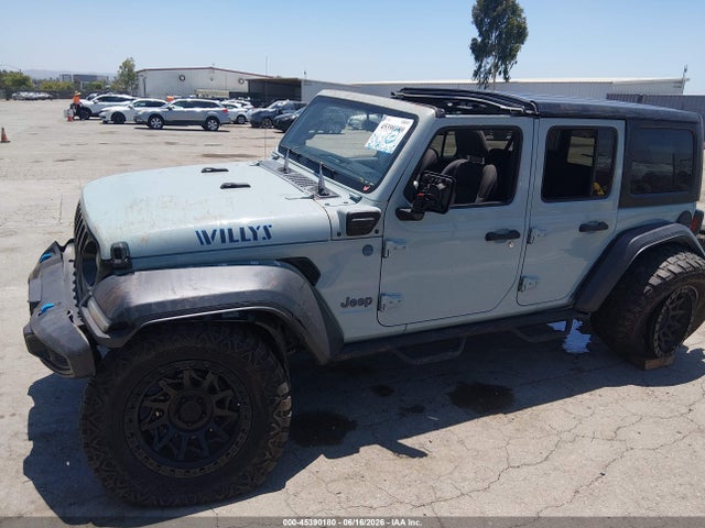 Auction sale of the 2023 Jeep Wrangler 4xe 4x4, vin: 1C4JJXN6XPW684585, lot number: 45390180