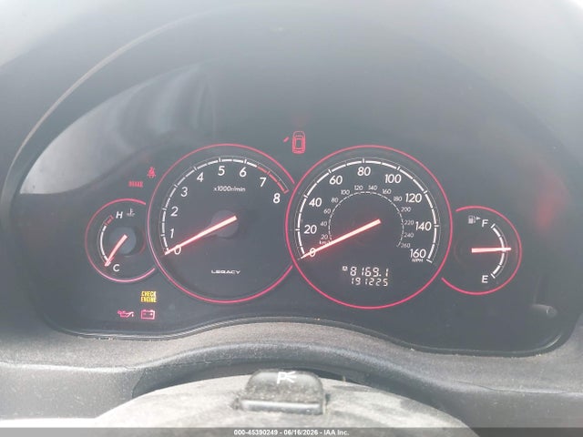 Aukcja sprzedaży 2005 Subaru Legacy 2.5gt Limited, vin: 4S3BL676X56225544, numer aukcji: 45390249