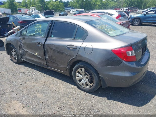 2012 Honda Civic Lx მანქანა იყიდება აუქციონზე, vin: 19XFB2F59CE082339, აუქციონის ნომერი: 45390348