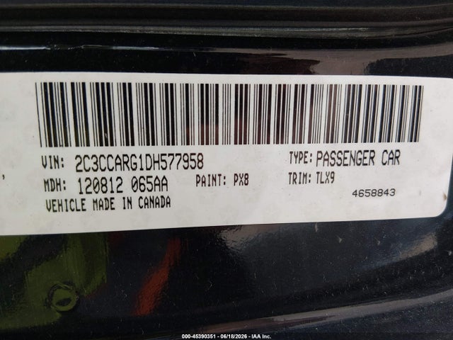 Aukcja sprzedaży 2013 Chrysler 300 Motown, vin: 2C3CCARG1DH577958, numer aukcji: 45390351