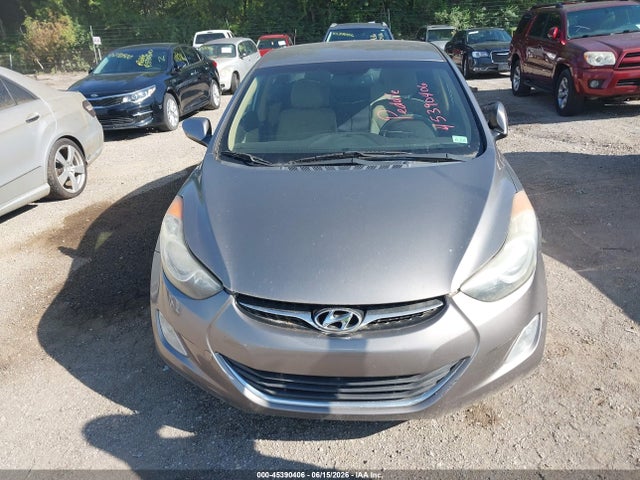 2013 Hyundai Elantra Gls მანქანა იყიდება აუქციონზე, vin: 5NPDH4AEXDH159595, აუქციონის ნომერი: 45390406