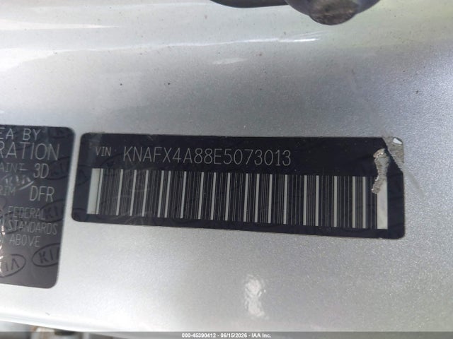 2014 Kia Forte Ex მანქანა იყიდება აუქციონზე, vin: KNAFX4A88E5073013, აუქციონის ნომერი: 45390412