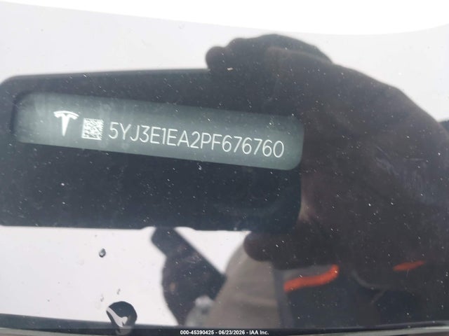5YJ3E1EA2PF676760 Tesla Model 3 Rear-wheel Drive