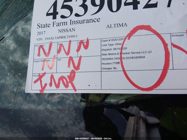 Nissan Altima 2.5 S 2017 1N4AL3AP8HC219913 Image 7