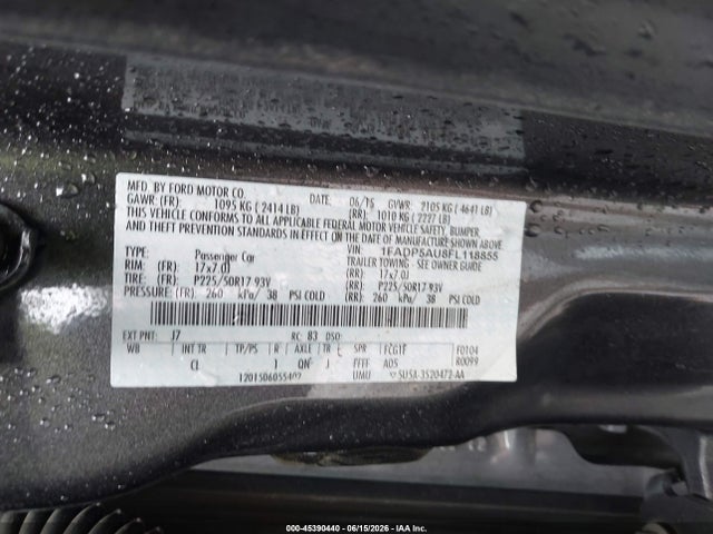 Ford C-max Hybrid Se 2015 1FADP5AU8FL118855 Image 9