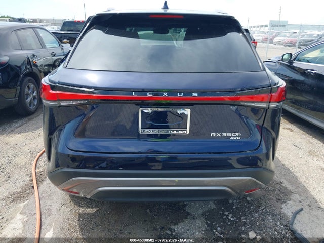 45390502 :رقم المزاد ، 2T2BBMCA8TC132959 vin ، 2026 Lexus Rx 350h Premium+ مزاد بيع