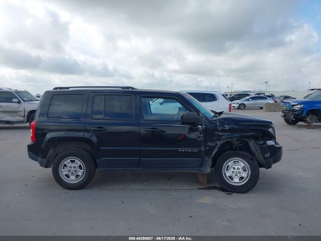 2017 Jeep Patriot Sport Fwd მანქანა იყიდება აუქციონზე, vin: 1C4NJPBAXHD119373, აუქციონის ნომერი: 45390507