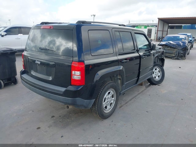 2017 Jeep Patriot Sport Fwd მანქანა იყიდება აუქციონზე, vin: 1C4NJPBAXHD119373, აუქციონის ნომერი: 45390507