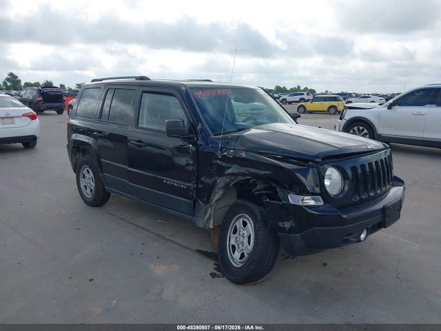 2017 Jeep Patriot Sport Fwd მანქანა იყიდება აუქციონზე, vin: 1C4NJPBAXHD119373, აუქციონის ნომერი: 45390507