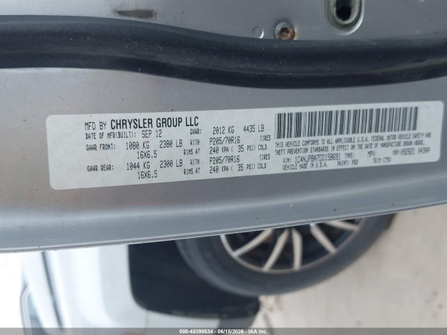 45390534 :رقم المزاد ، 1C4NJPBA7DD158691 vin ، 2013 Jeep Patriot Sport مزاد بيع