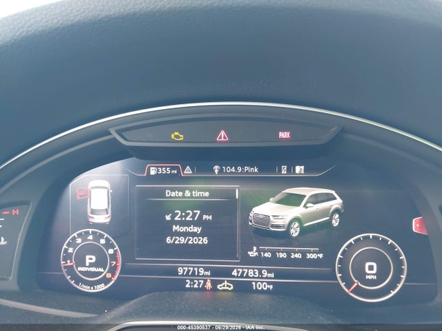 2018 Audi Q7 3.0t Premium მანქანა იყიდება აუქციონზე, vin: WA1VAAF77JD030968, აუქციონის ნომერი: 45390537