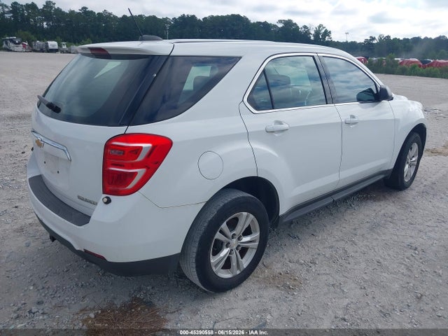 Продаж на аукціоні авто 2016 Chevrolet Equinox Ls, vin: 2GNALBEK1G6154078, номер лоту: 45390558