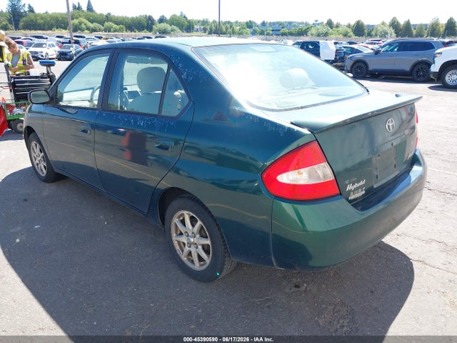 2002 Toyota Prius მანქანა იყიდება აუქციონზე, vin: JT2BK12U520045858, აუქციონის ნომერი: 45390590