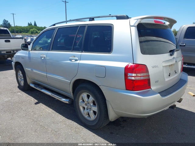 2002 Toyota Highlander Limited V6 მანქანა იყიდება აუქციონზე, vin: JTEGF21A920046764, აუქციონის ნომერი: 45390591