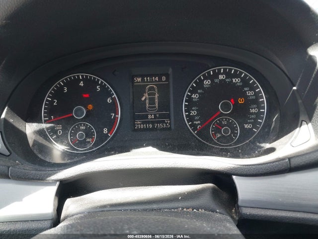 45390656 :رقم المزاد ، 1VWBP7A35CC092955 vin ، 2012 Volkswagen Passat 2.5l Se مزاد بيع