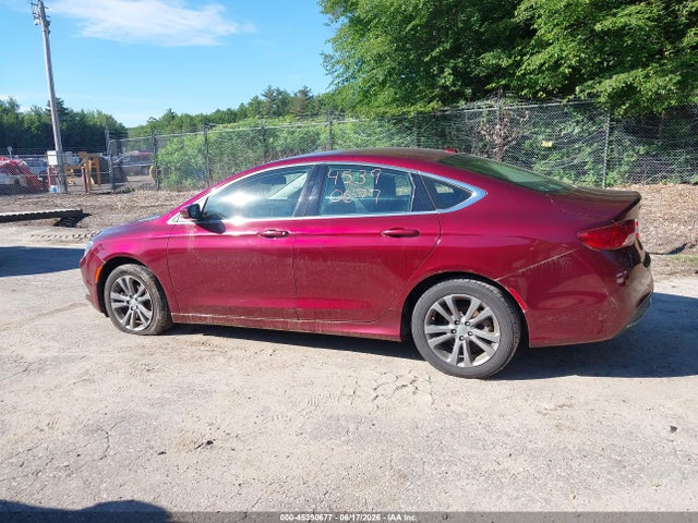 2015 Chrysler 200 Limited მანქანა იყიდება აუქციონზე, vin: 1C3CCCAB6FN645337, აუქციონის ნომერი: 45390677