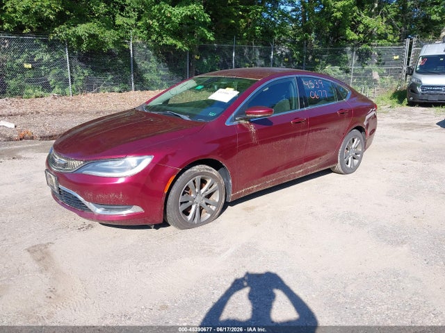 2015 Chrysler 200 Limited მანქანა იყიდება აუქციონზე, vin: 1C3CCCAB6FN645337, აუქციონის ნომერი: 45390677