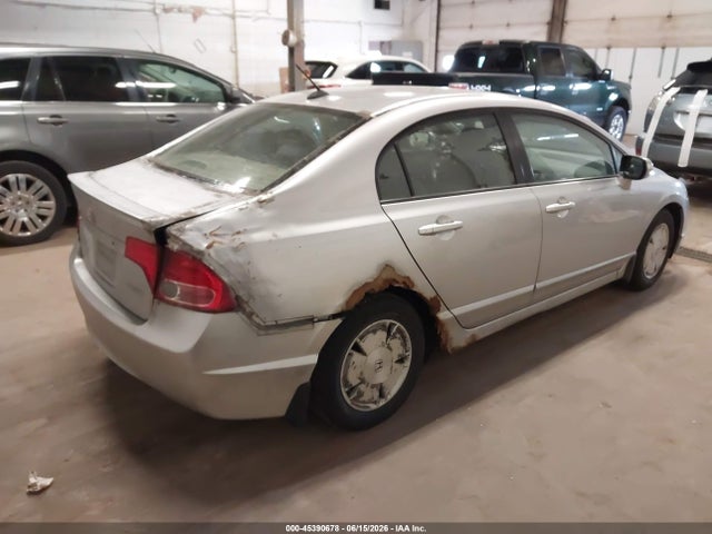 Aukcja sprzedaży 2008 Honda Civic Hybrid, vin: JHMFA36288S002756, numer aukcji: 45390678