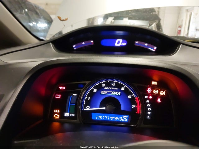 Aukcja sprzedaży 2008 Honda Civic Hybrid, vin: JHMFA36288S002756, numer aukcji: 45390678