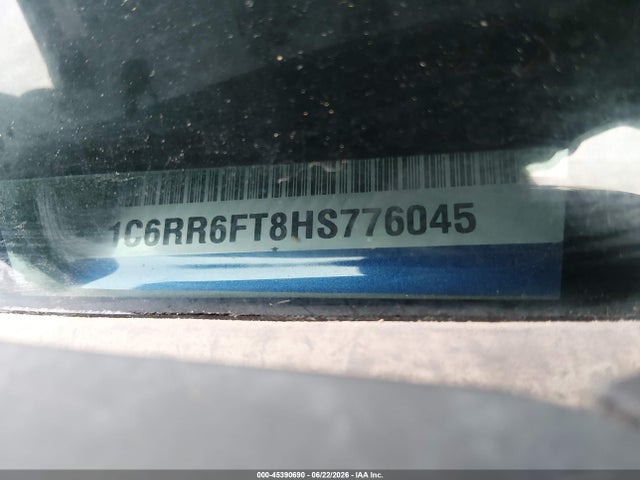 45390690 :رقم المزاد ، 1C6RR6FT8HS776045 vin ، 2017 Ram 1500 Express مزاد بيع