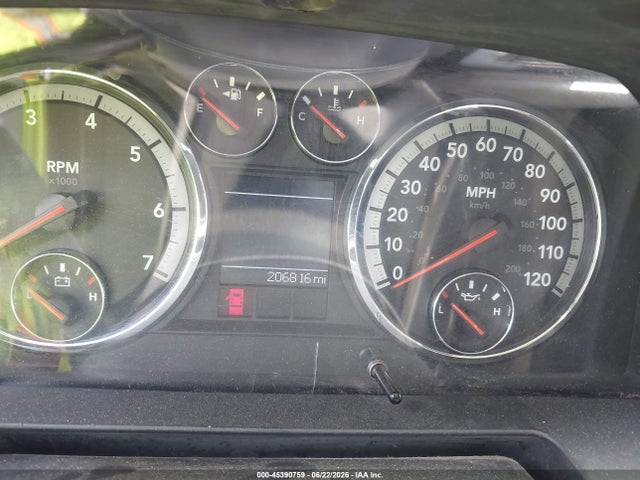2011 Ram Ram 1500 Slt მანქანა იყიდება აუქციონზე, vin: 1D7RB1CT4BS599382, აუქციონის ნომერი: 45390759