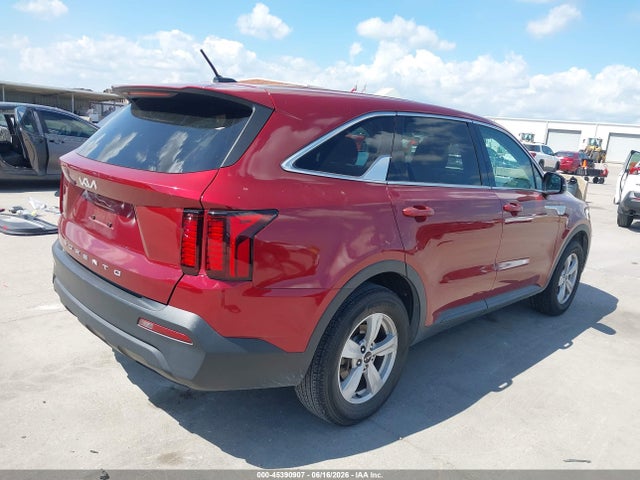 2022 Kia Sorento Lx მანქანა იყიდება აუქციონზე, vin: 5XYRG4LC6NG092345, აუქციონის ნომერი: 45390907