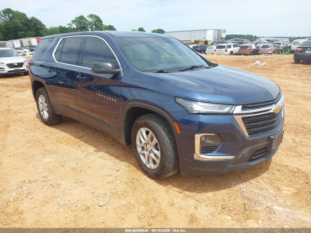 2022 Chevrolet Traverse Fwd Ls მანქანა იყიდება აუქციონზე, vin: 1GNERFKW4NJ168345, აუქციონის ნომერი: 45390926