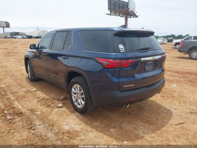 1GNERFKW4NJ168345 Chevrolet Traverse Fwd Ls