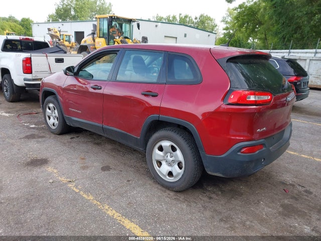Aukcja sprzedaży 2016 Jeep Cherokee Sport, vin: 1C4PJMAB1GW186562, numer aukcji: 45391020