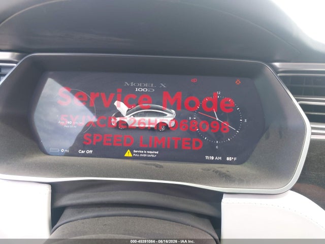 Tesla Model X 100d/75d/90d 2017 5YJXCBE26HF068098 Image 18