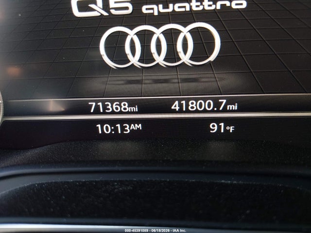 WA1BNAFY5J2233658 Audi Q5 2.0t Premium/2.0t Tech Premium