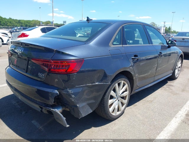 45391139 :رقم المزاد ، WAUDNAF41JN001520 vin ، 2018 Audi A4 2.0t Premium/2.0t Tech Premium مزاد بيع