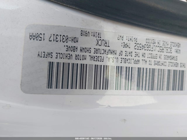 Aukcja sprzedaży 2015 Ram 2500 Tradesman, vin: 3C6UR5CJ1FG634552, numer aukcji: 45391143