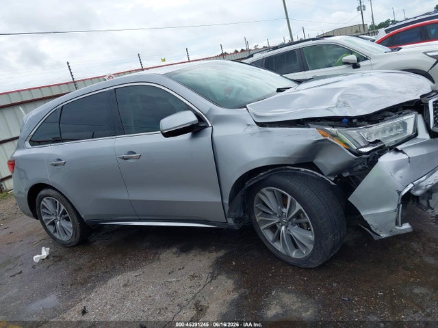 2017 Acura Mdx Technology Package მანქანა იყიდება აუქციონზე, vin: 5J8YD3H54HL001544, აუქციონის ნომერი: 45391245