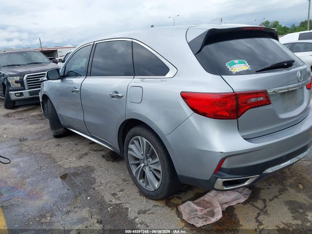 2017 Acura Mdx Technology Package მანქანა იყიდება აუქციონზე, vin: 5J8YD3H54HL001544, აუქციონის ნომერი: 45391245