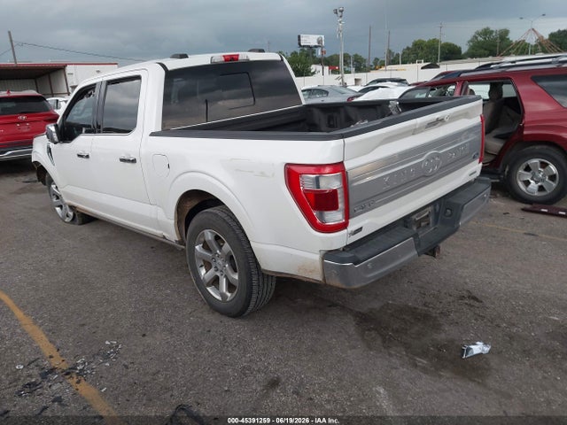 Продаж на аукціоні авто 2021 Ford F-150 King Ranch, vin: 1FTFW1E83MFA59690, номер лоту: 45391259