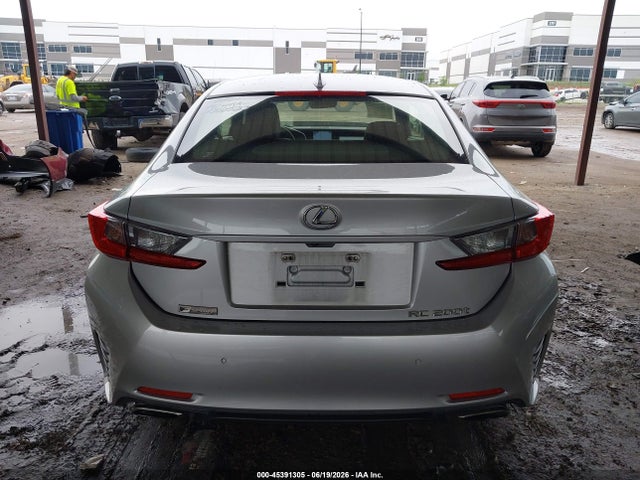 Aukcja sprzedaży 2016 Lexus Rc 200t, vin: JTHHA5BC6G5002772, numer aukcji: 45391305