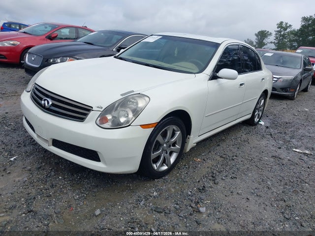 45391429 :رقم المزاد ، JNKCV51F16M600346 vin ، 2006 Infiniti G35x مزاد بيع