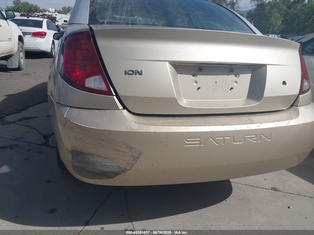 2003 Saturn Ion 2 მანქანა იყიდება აუქციონზე, vin: 1G8AJ52F93Z100186, აუქციონის ნომერი: 45391437