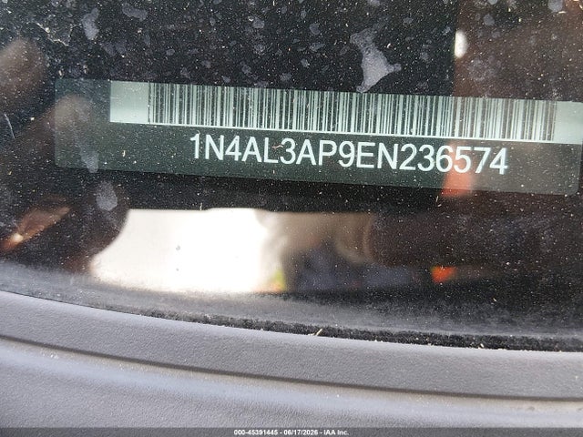 Nissan Altima 2.5 Sv 2014 1N4AL3AP9EN236574 Image 9