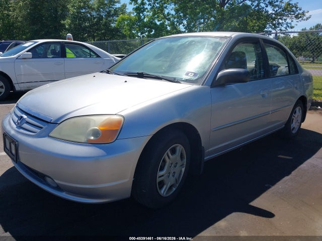 45391461 :رقم المزاد ، 2HGES16552H507310 vin ، 2002 Honda Civic Lx مزاد بيع