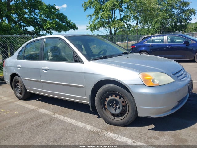 45391461 :رقم المزاد ، 2HGES16552H507310 vin ، 2002 Honda Civic Lx مزاد بيع