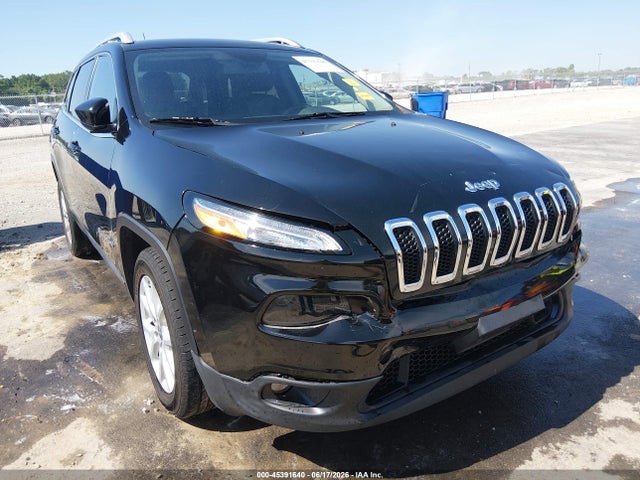 2018 Jeep Cherokee Latitude Fwd მანქანა იყიდება აუქციონზე, vin: 1C4PJLCB9JD615831, აუქციონის ნომერი: 45391640