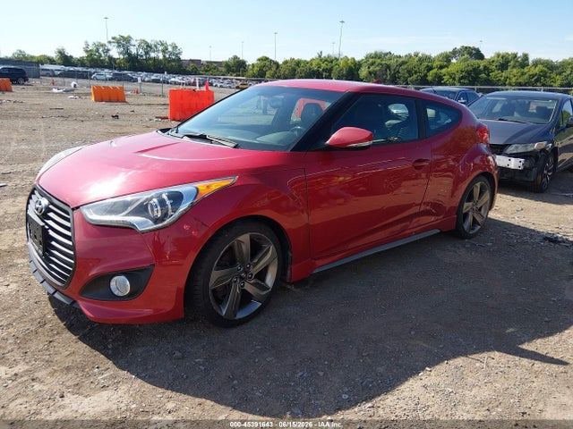 Продаж на аукціоні авто 2013 Hyundai Veloster Turbo W/black, vin: KMHTC6AE3DU160837, номер лоту: 45391643