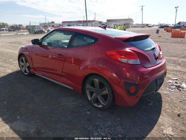Продаж на аукціоні авто 2013 Hyundai Veloster Turbo W/black, vin: KMHTC6AE3DU160837, номер лоту: 45391643