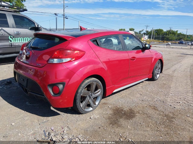 Продаж на аукціоні авто 2013 Hyundai Veloster Turbo W/black, vin: KMHTC6AE3DU160837, номер лоту: 45391643