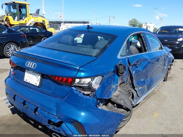 45391676 :رقم المزاد ، WAUH5DGY2SA060296 vin ، 2025 Audi S3 Premium Plus Tfsi Quattro S Tronic مزاد بيع