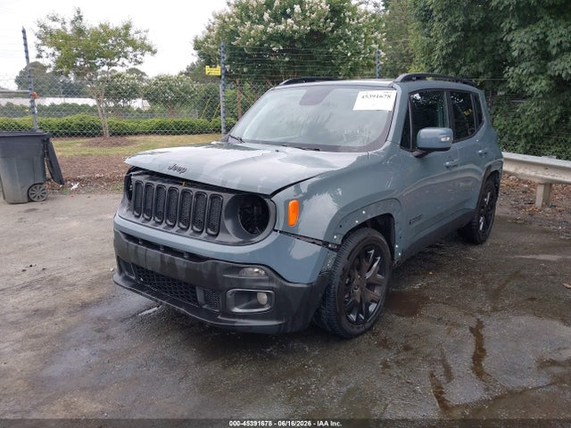 Продажа на аукционе авто 2018 Jeep Renegade Altitude Fwd, vin: ZACCJABB4JPJ06216, номер лота: 45391678