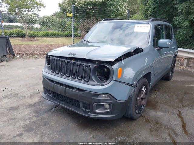 Продажа на аукционе авто 2018 Jeep Renegade Altitude Fwd, vin: ZACCJABB4JPJ06216, номер лота: 45391678